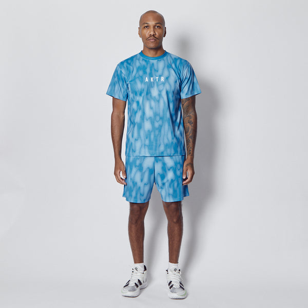 MELT CAMO AKTR LOGO SPORTS TEE BL