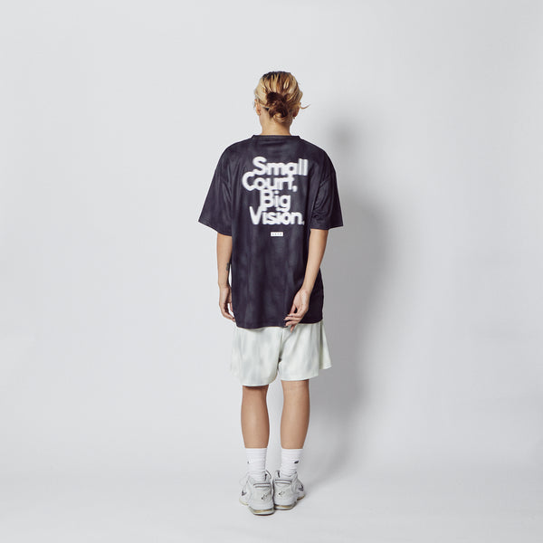 MELT CAMO LOOSE FIT SPORTS TEE BK