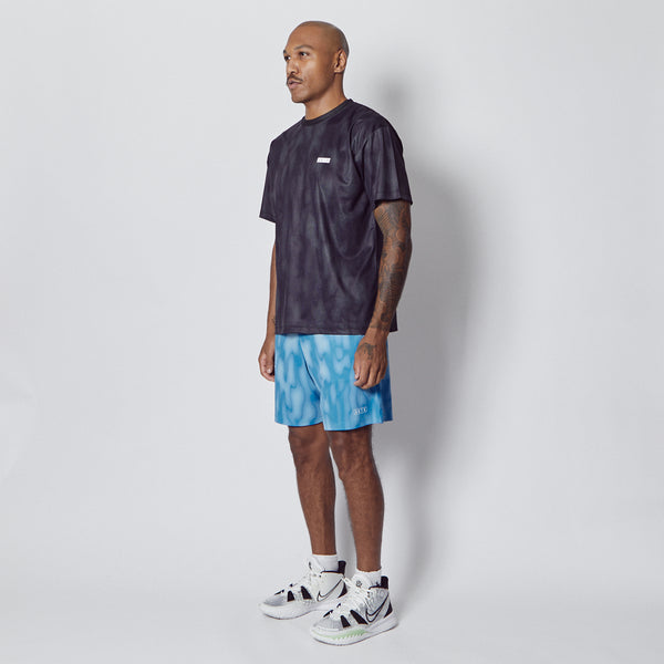 MELT CAMO LOOSE FIT SPORTS TEE BK