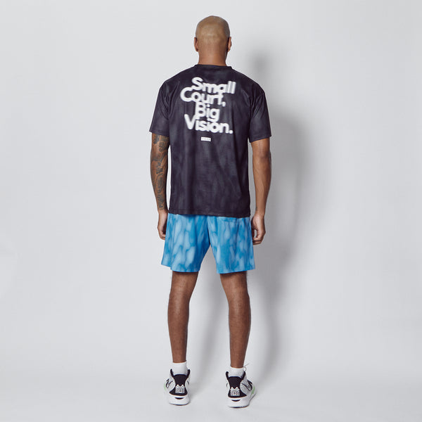 MELT CAMO LOOSE FIT SPORTS TEE BK