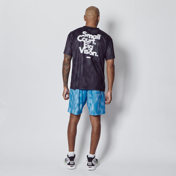 MELT CAMO LOOSE FIT SPORTS TEE BK