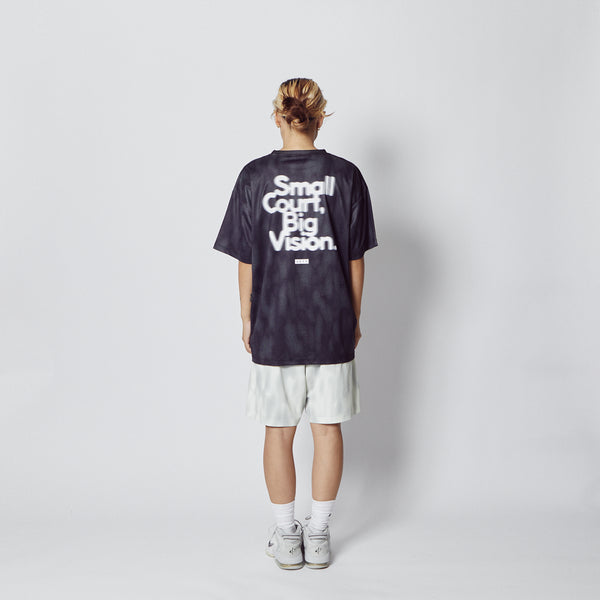 MELT CAMO LOOSE FIT SPORTS TEE BK