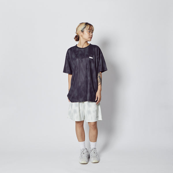 MELT CAMO LOOSE FIT SPORTS TEE BK