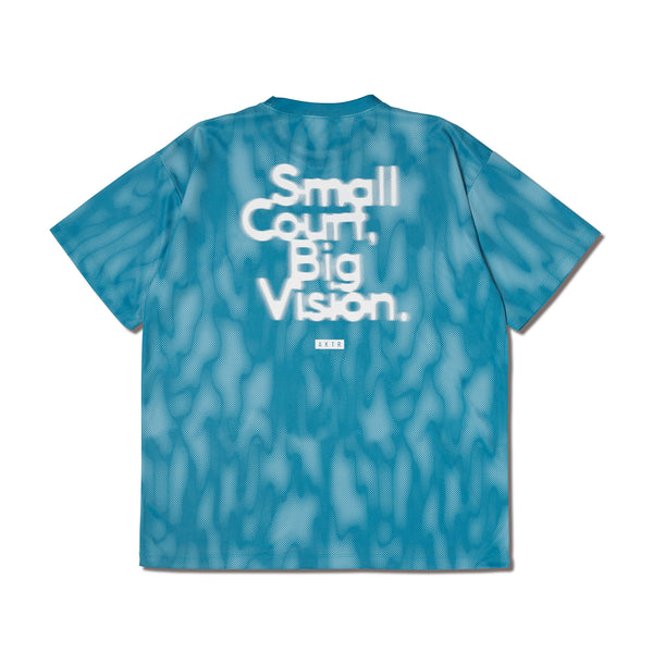 MELT CAMO LOOSE FIT SPORTS TEE BL