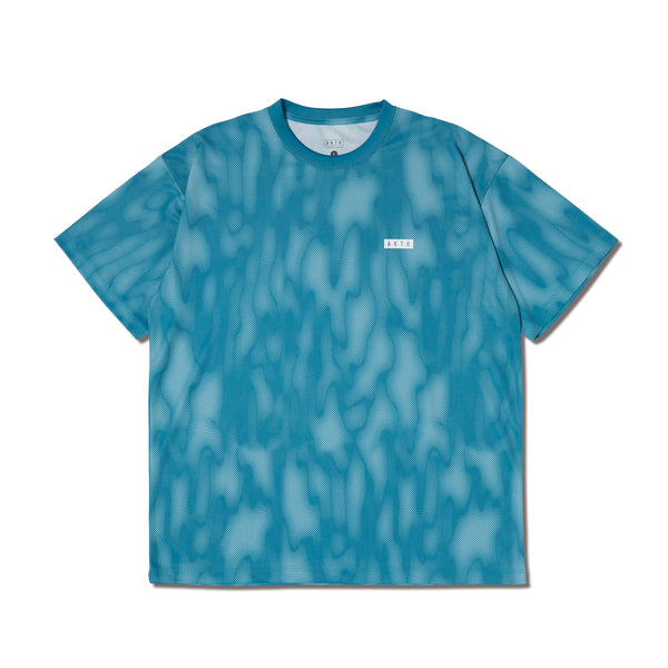 MELT CAMO LOOSE FIT SPORTS TEE BL