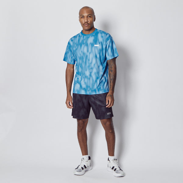 MELT CAMO LOOSE FIT SPORTS TEE BL
