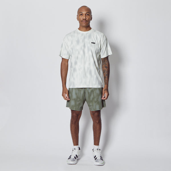 MELT CAMO LOOSE FIT SPORTS TEE ECRU