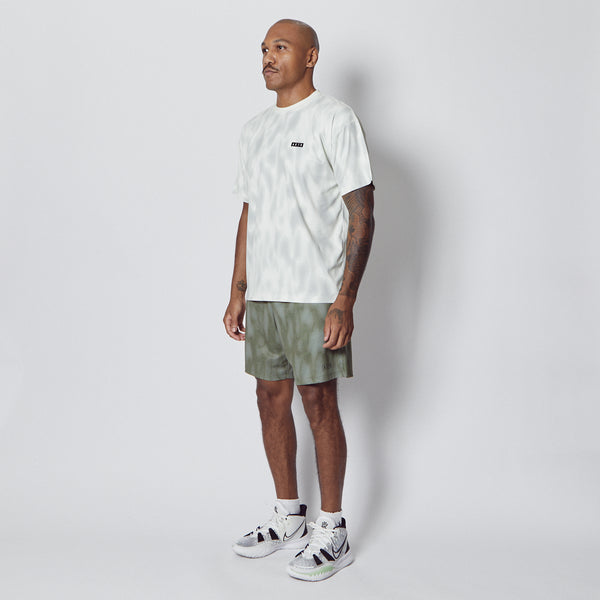 MELT CAMO LOOSE FIT SPORTS TEE ECRU