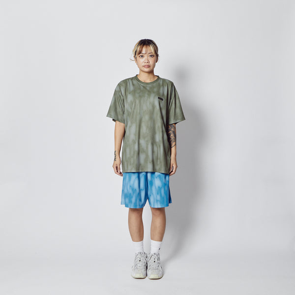 MELT CAMO LOOSE FIT SPORTS TEE OL