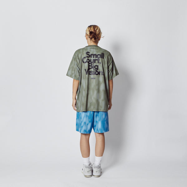 MELT CAMO LOOSE FIT SPORTS TEE OL
