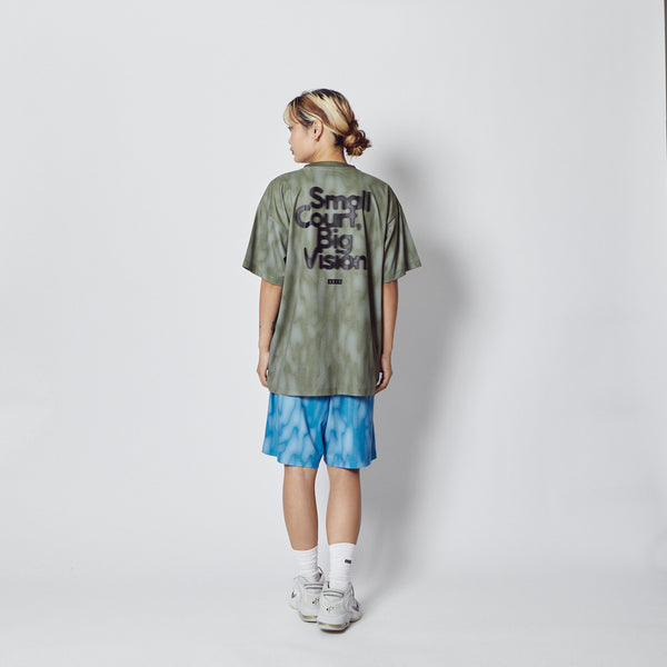 MELT CAMO LOOSE FIT SPORTS TEE OL