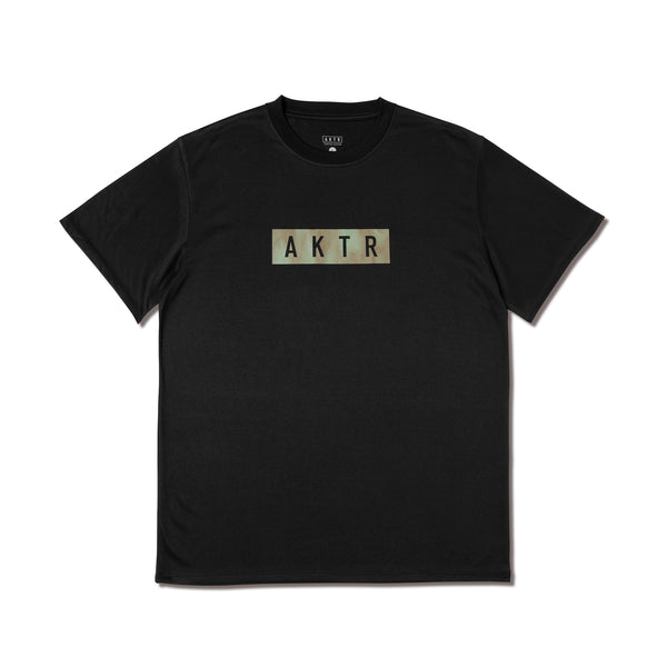 MELT CAMO BOX LOGO SPORTS TEE BK