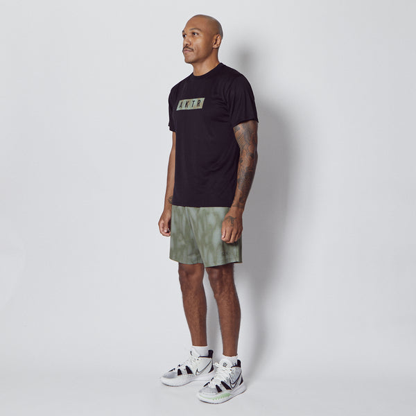 MELT CAMO BOX LOGO SPORTS TEE BK