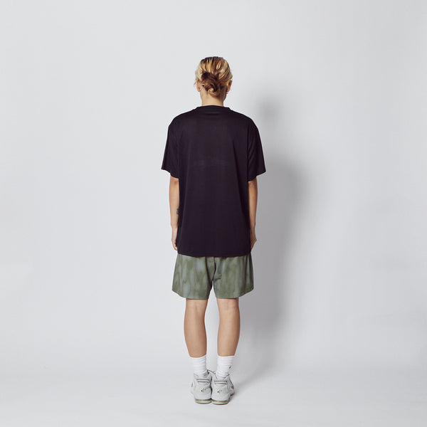 MELT CAMO BOX LOGO SPORTS TEE BK