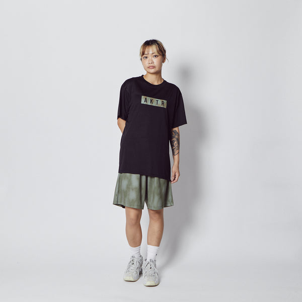 MELT CAMO BOX LOGO SPORTS TEE BK