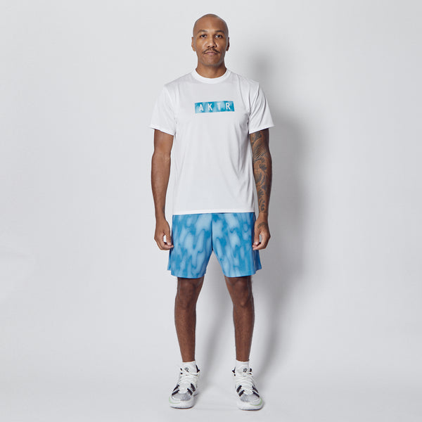 MELT CAMO BOX LOGO SPORTS TEE WH