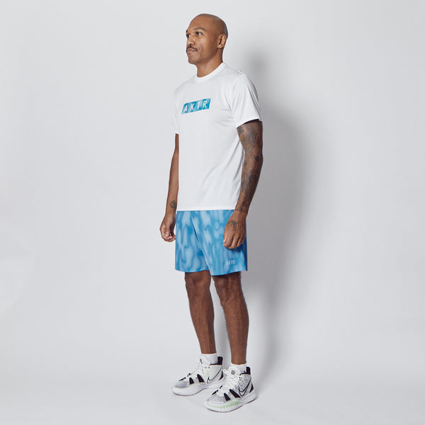 MELT CAMO BOX LOGO SPORTS TEE WH