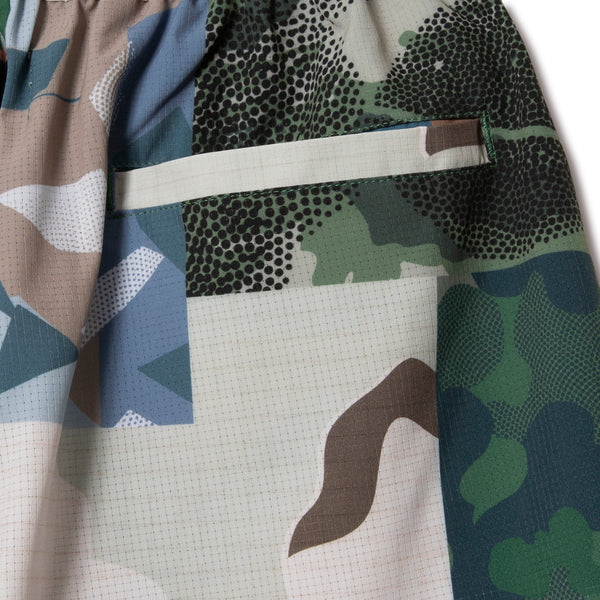 MIXED CAMO 5.5-INCH SHRT WD PNTS