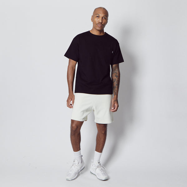 TRI-LINE GRAFFITI POCKET TEE BK