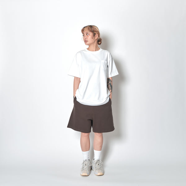 TRI-LINE GRAFFITI POCKET TEE WH