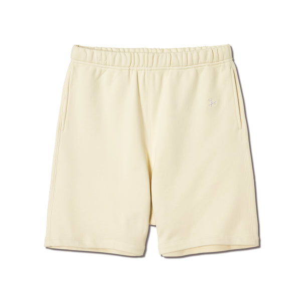 ALLWAYS TRI-LINE SWEAT SHORTS ECRU