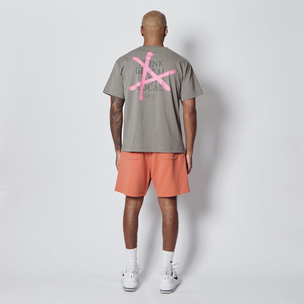 ALLWAYS TRI-LINE SWEAT SHORTS OR