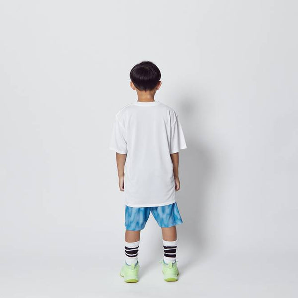 KIDS AKTR LOGO SPORTS TEE WH