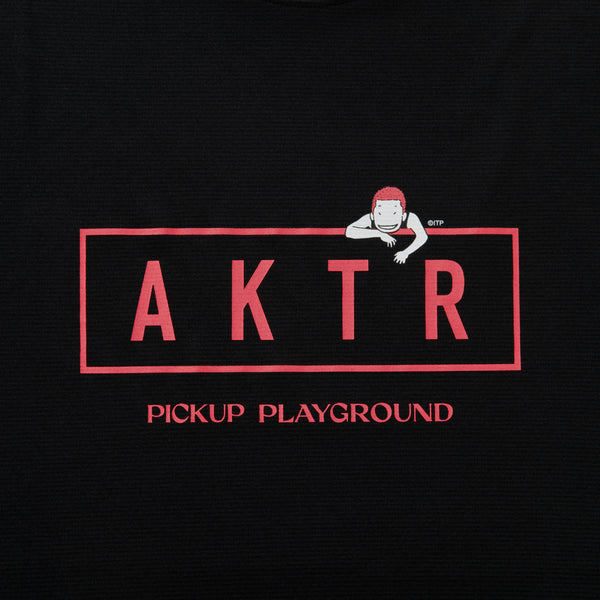 AKTR PUP SS SPORTS LOGO TEE BKxRD