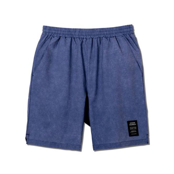 MOCK GARMENT DYED 6.5-INCH ACTIVE SHORTS BL