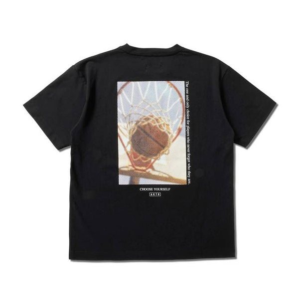 HALFTONE PHOTO TEE BK