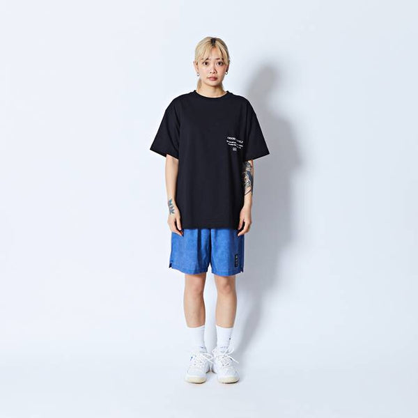 HALFTONE PHOTO TEE BK