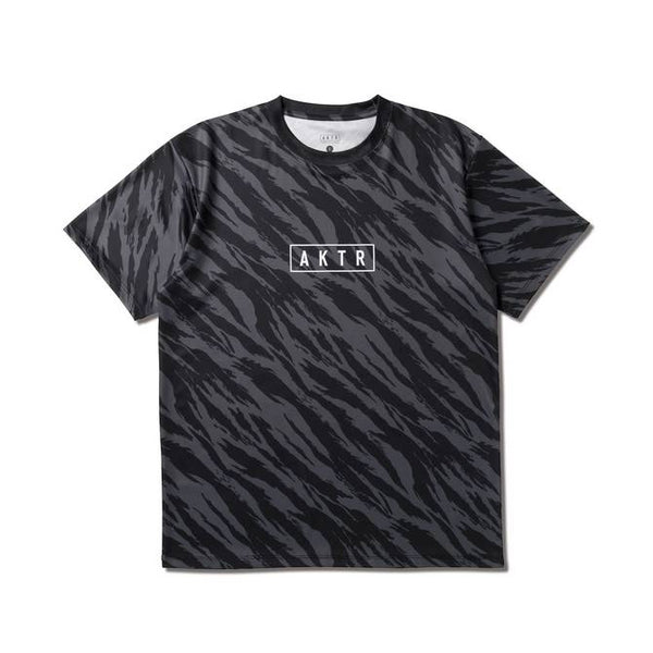 BEAST CAMO AKTR LOGO SPORTS TEE BK