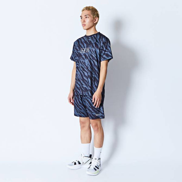 BEAST CAMO AKTR LOGO SPORTS TEE BK