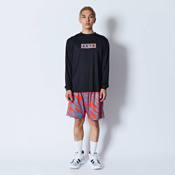 BEAST CAMO BOX LOGO L/S SPORTS TEE BK