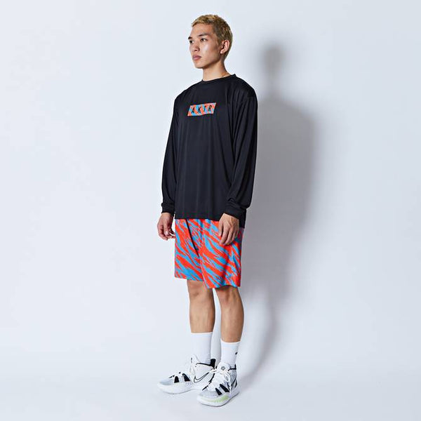 BEAST CAMO BOX LOGO L/S SPORTS TEE BK