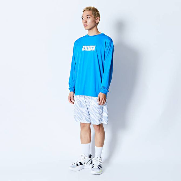 BEAST CAMO BOX LOGO L/S SPORTS TEE BL