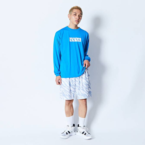 BEAST CAMO BOX LOGO L/S SPORTS TEE BL