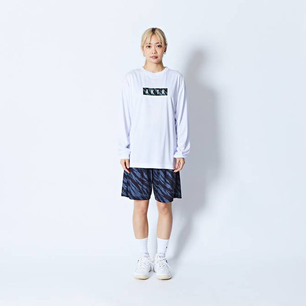 BEAST CAMO BOX LOGO L/S SPORTS TEE WH