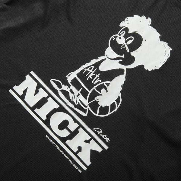 CARTOON NICK L/S SPORTS TEE BK