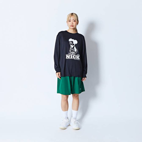 CARTOON NICK L/S SPORTS TEE BK