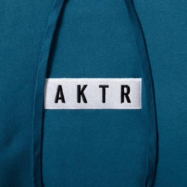 AKTR LOGO SWEAT PULLOVER HOODIE  BL