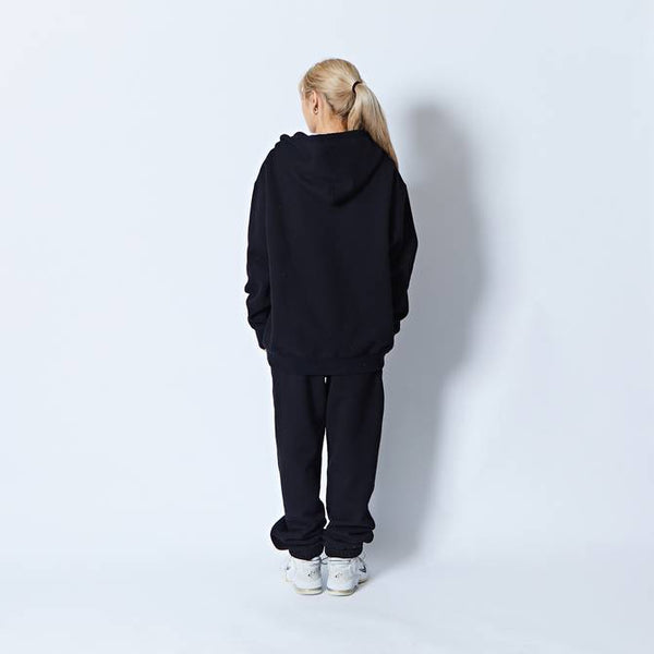 CLASSIC AKTR LG SWEAT ZIP HOODIE  BK