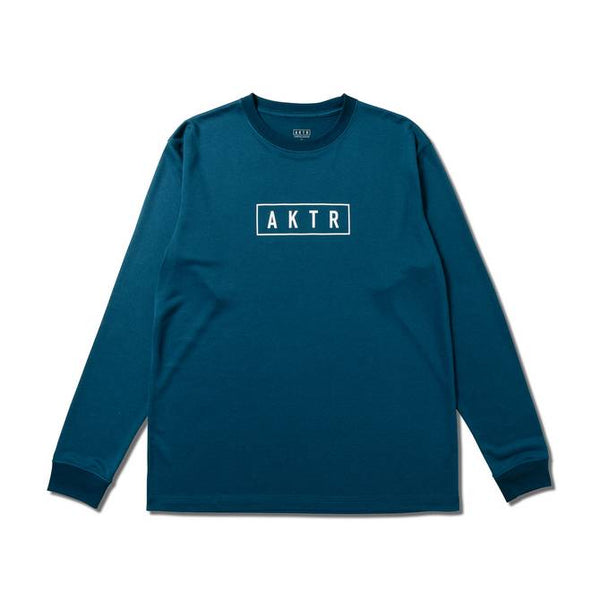 AKTR LOGO L/S SPORTS TEE BL