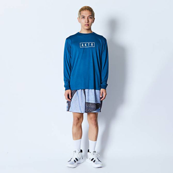 AKTR LOGO L/S SPORTS TEE BL