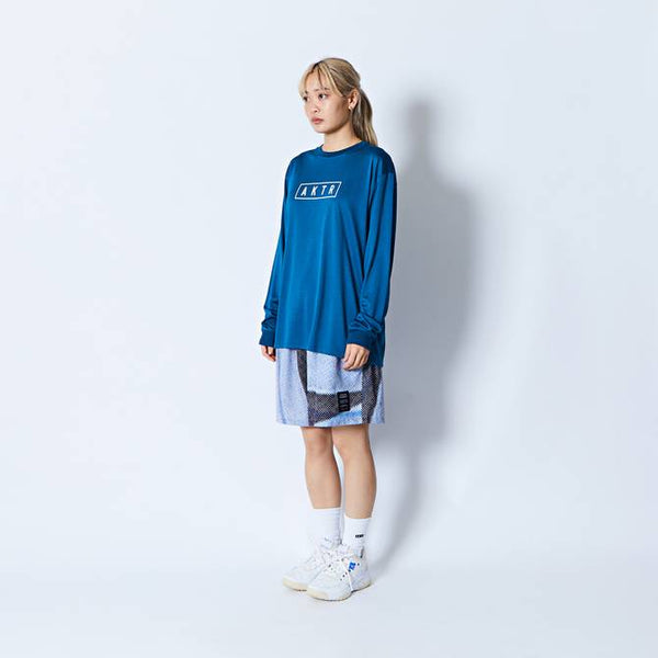 AKTR LOGO L/S SPORTS TEE BL