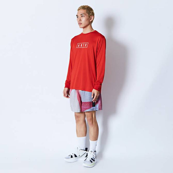 AKTR LOGO L/S SPORTS TEE RD