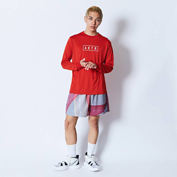 AKTR LOGO L/S SPORTS TEE RD