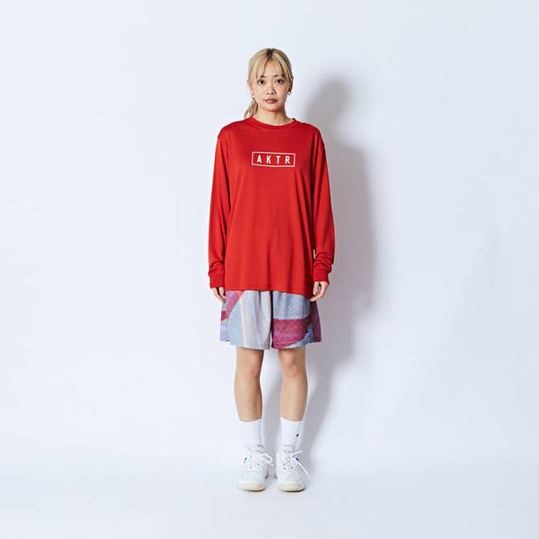 AKTR LOGO L/S SPORTS TEE RD