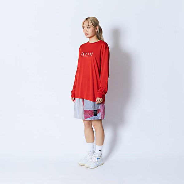 AKTR LOGO L/S SPORTS TEE RD