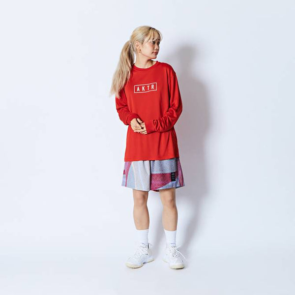 AKTR LOGO L/S SPORTS TEE RD